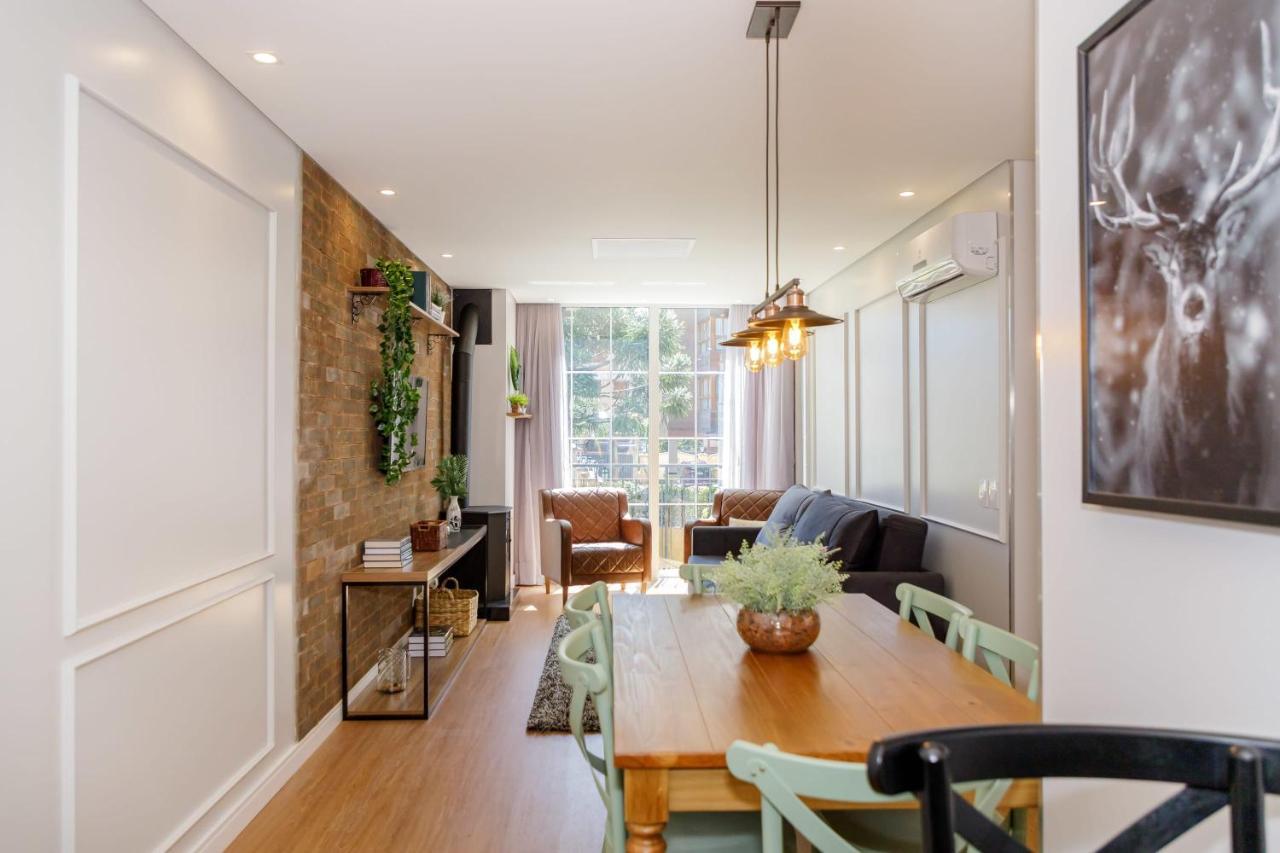 Novo Maravilhoso Apartamento No Centro - Gramadoアパートメント エクステリア 写真